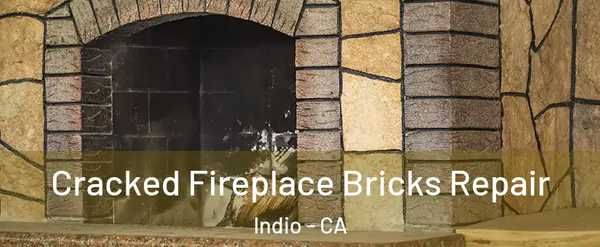  Cracked Fireplace Bricks Repair Indio - CA
