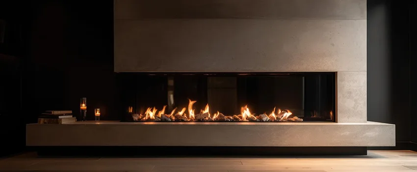 Gas Fireplace Ember Bed Design Services in Indio, California