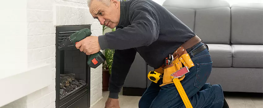 New Indoor Fireplace Installation in Indio, California