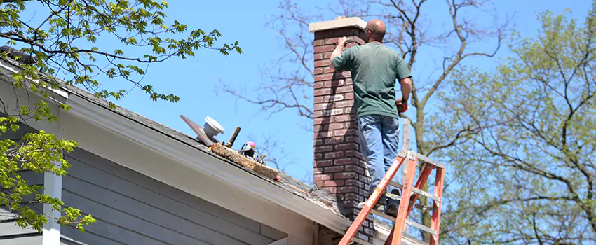Vinyl and PVC Chimney Flashing Installation in Indio, CA