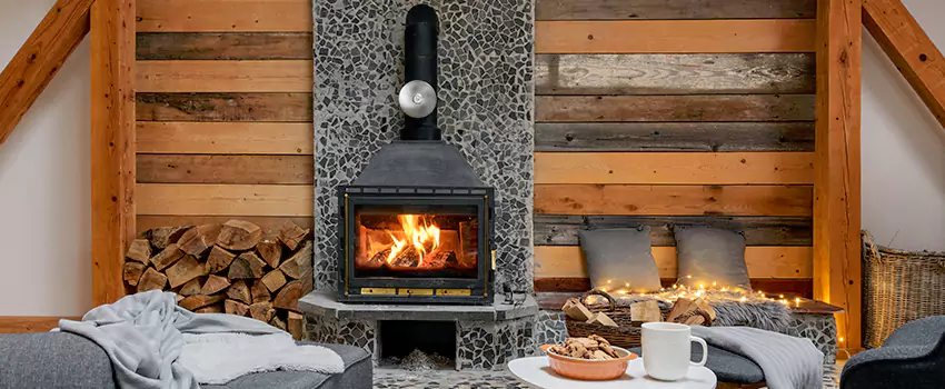 Thelin Hearth Products Direct Vent Gas Stove Fireplace Inspection in Indio, California